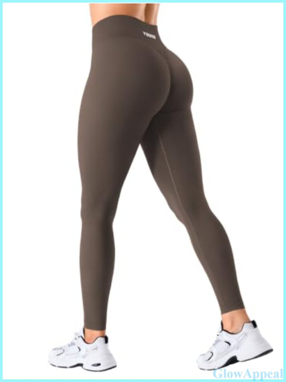Women's Seamless Workout Leggings High Rise Hidden Scrunch Butt Lifting